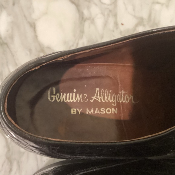 Black handmade Genuine Alligators. - Picture 4 of 8